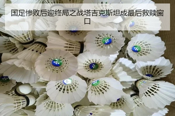国足惨败后迎终局之战塔吉克斯坦成最后救赎窗口 - WukongSports